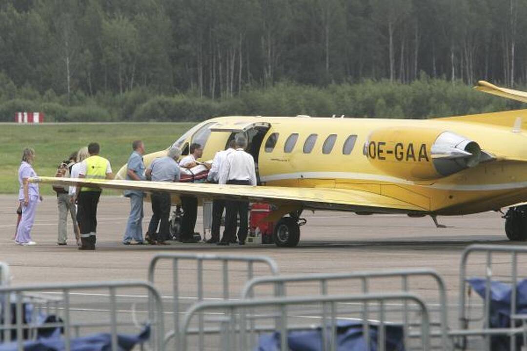 Į Čekiją išskraidintos dvi traumas patyrusios skautų dviratininkės (atnaujinta)