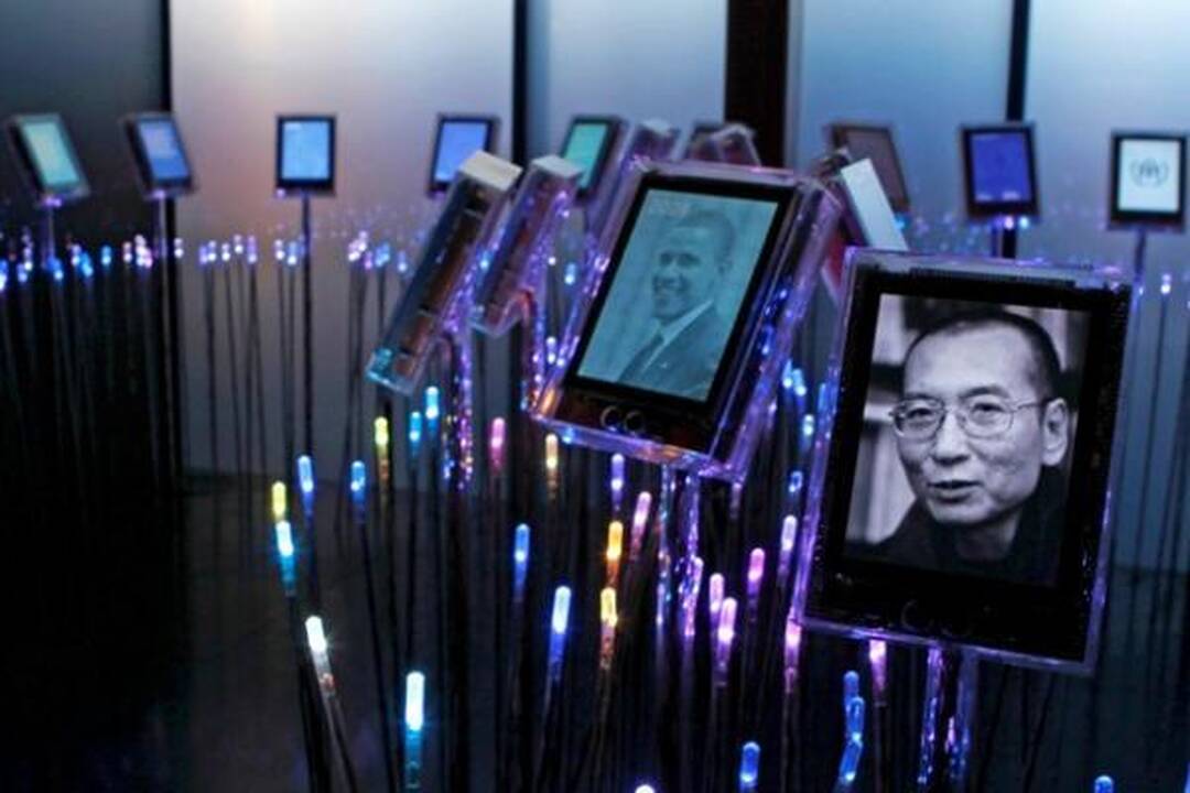 Nobelio taikos premijos teikimas: laureato vietoje - tik jo nuotrauka
