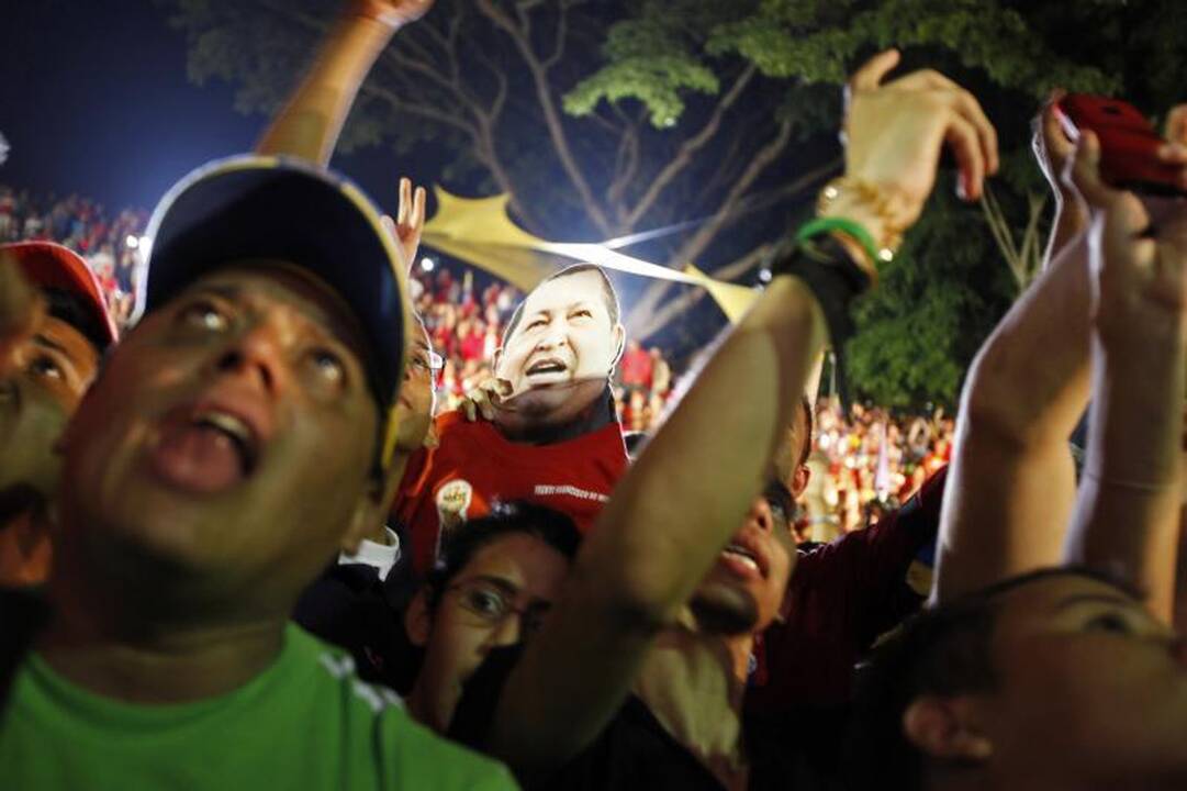 Perrinktas H. Chavezas: „Ačiū, Dieve! Ačiū jums visiems!“