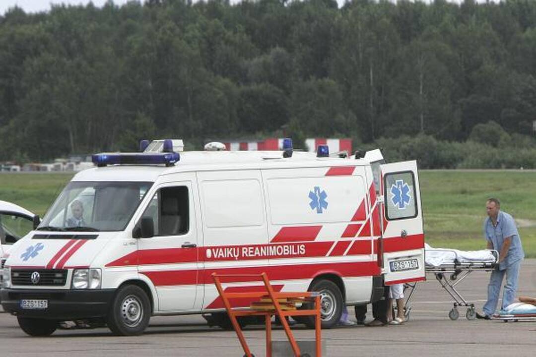 Į Čekiją išskraidintos dvi traumas patyrusios skautų dviratininkės (atnaujinta)