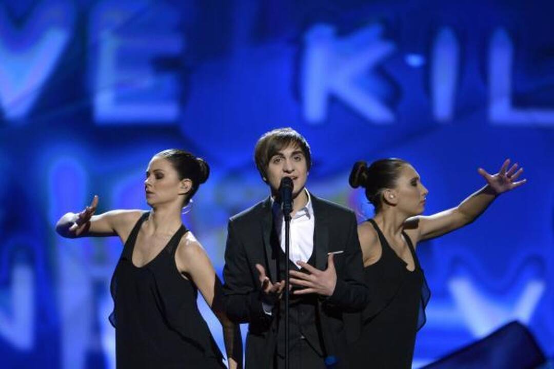 Į „Eurovizijos“ finalą patekęs A. Pojavis: myliu visus lietuvius!