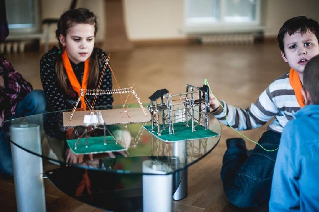 Kauną užplūdę balsingieji skautai varžėsi dainų konkurse