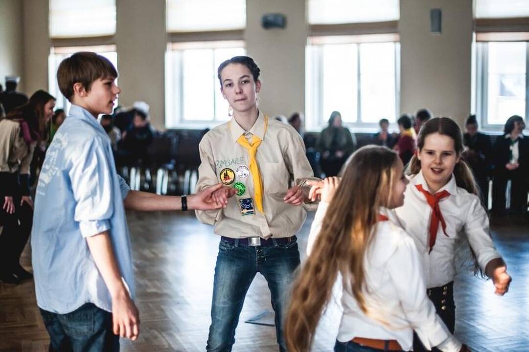 Kauną užplūdę balsingieji skautai varžėsi dainų konkurse