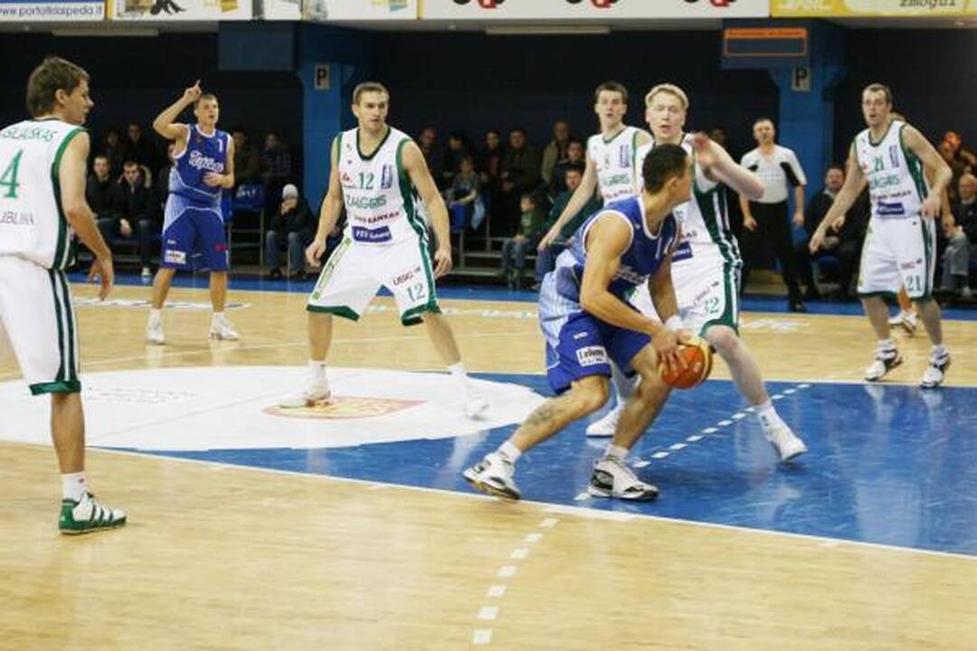 Žalgiriečiai turėjo vargo kovodami su "Neptūnu"