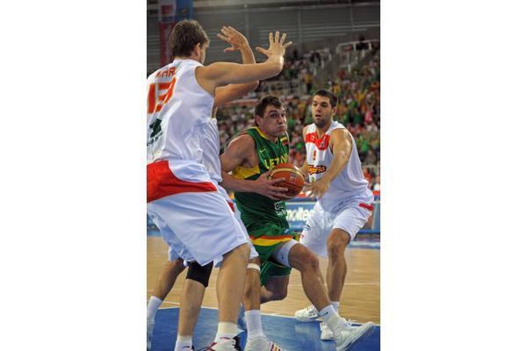 Traukinys nuvažiavo: Lietuva-Ispanija 70:84
