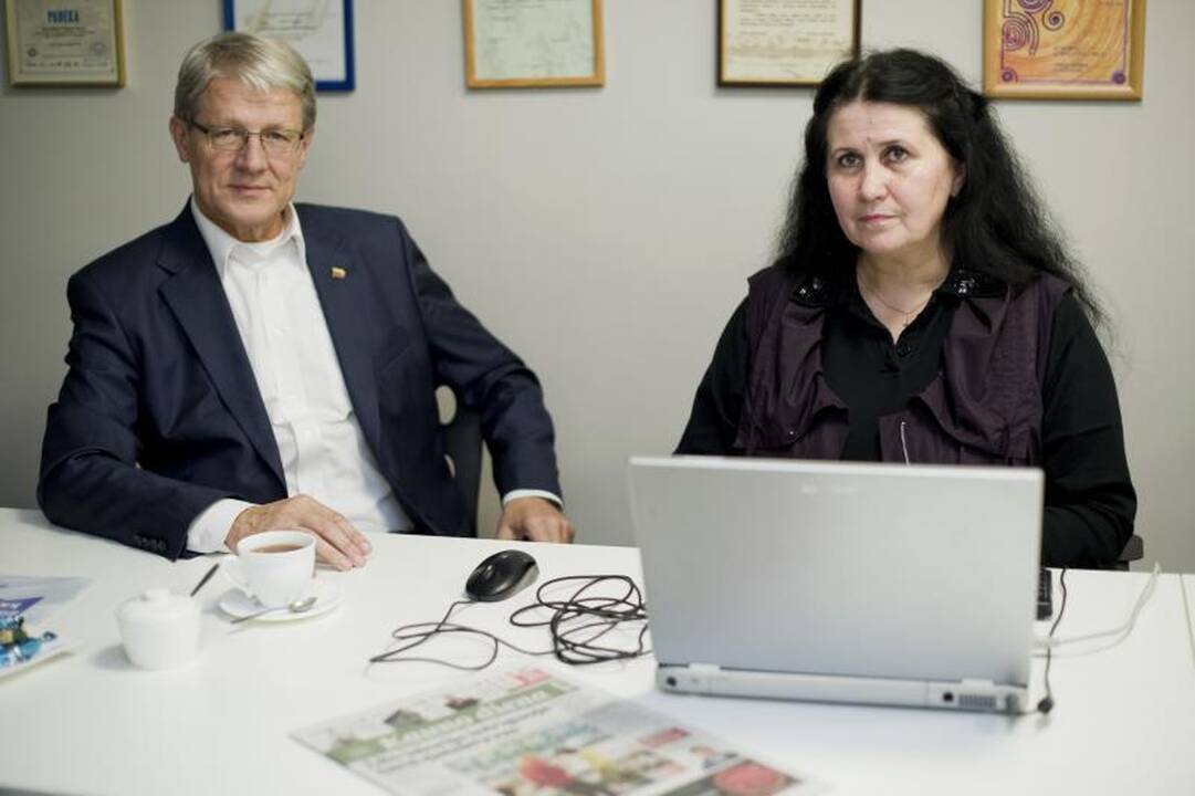 Portalo svečiai – J.Šimanauskienė ir M.Zasčiurinskas