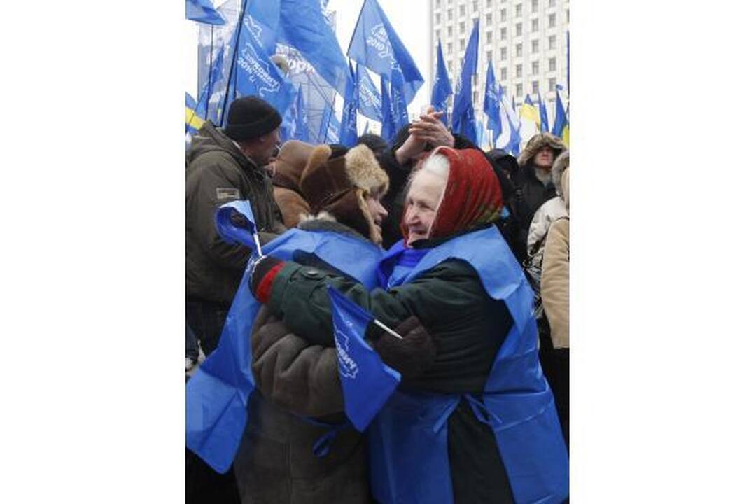 Ukrainos prezidento rinkimai: J.Tymošenko jau nebepavys V.Janukovyčiaus (papildyta)