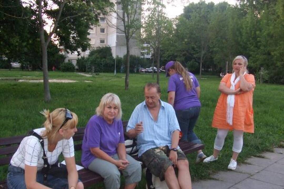 Pareigūnai D.Kedžio šalininkams pasitraukti neliepė 