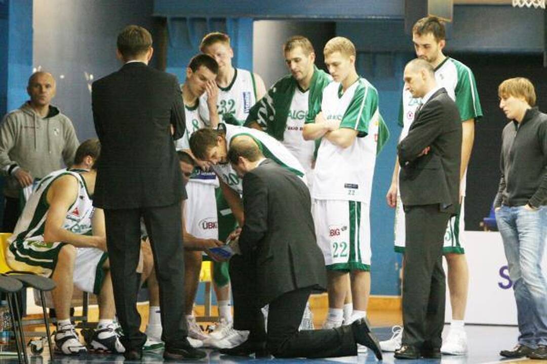 Žalgiriečiai turėjo vargo kovodami su "Neptūnu"