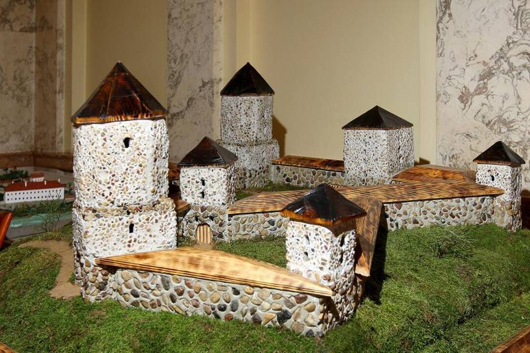 Moksleiviai statė Lietuvos Didžiosios Kunigaikštystės pilis