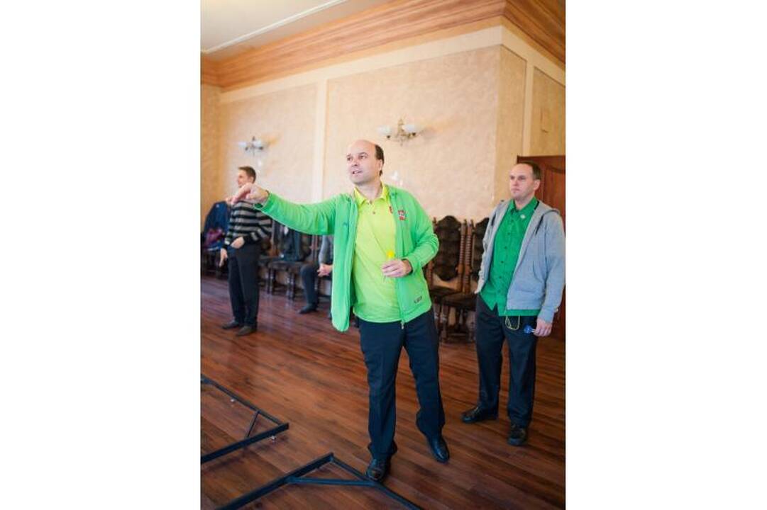 Lietuvos smiginio čempionate žaidimo madas diktavo kauniečiai