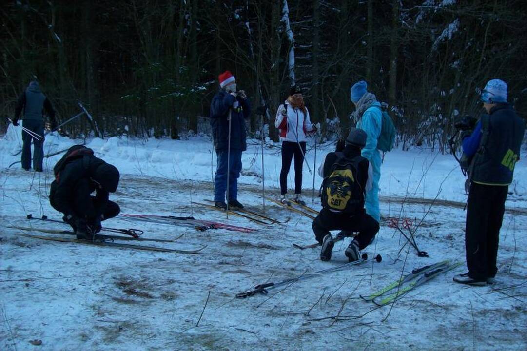 Speigo nepabūgo šimtai „Snaigės žygio“ dalyvių (naujokų įspūdžiai)