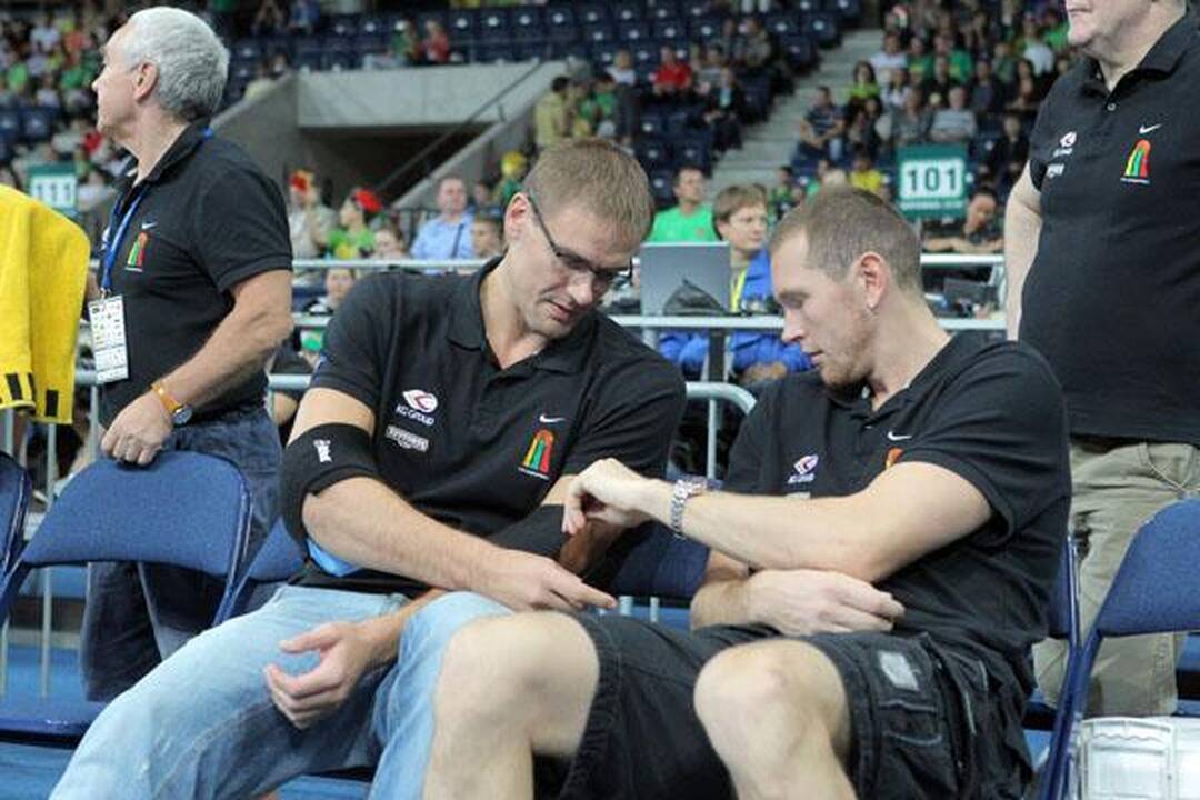 Lietuvos krepšinio rinktinė be vargo įveikė latvius