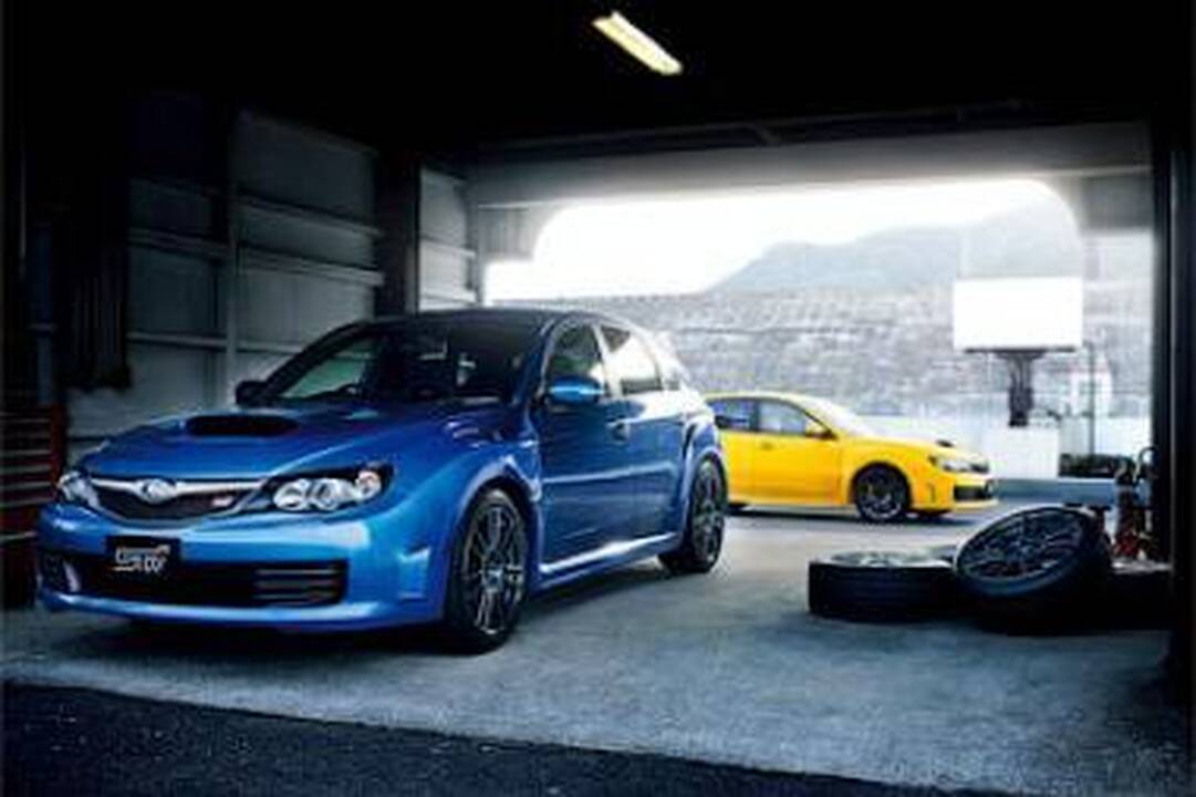„Subaru Impreza WRX STI“ meta svorį