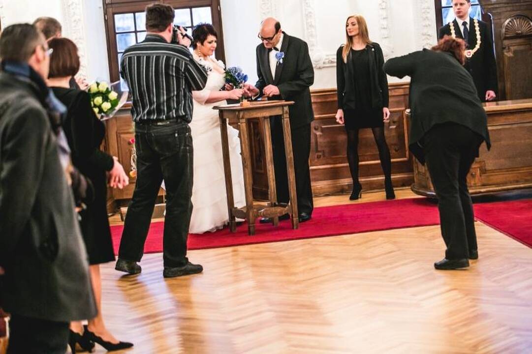 Paskutinieji šiais metais Kaune susituokė lietuvė ir italas
