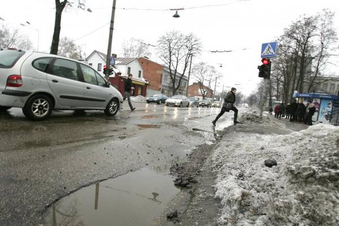 A.Juozapavičiaus prospektui milijonai, kitoms gatvėms - špyga