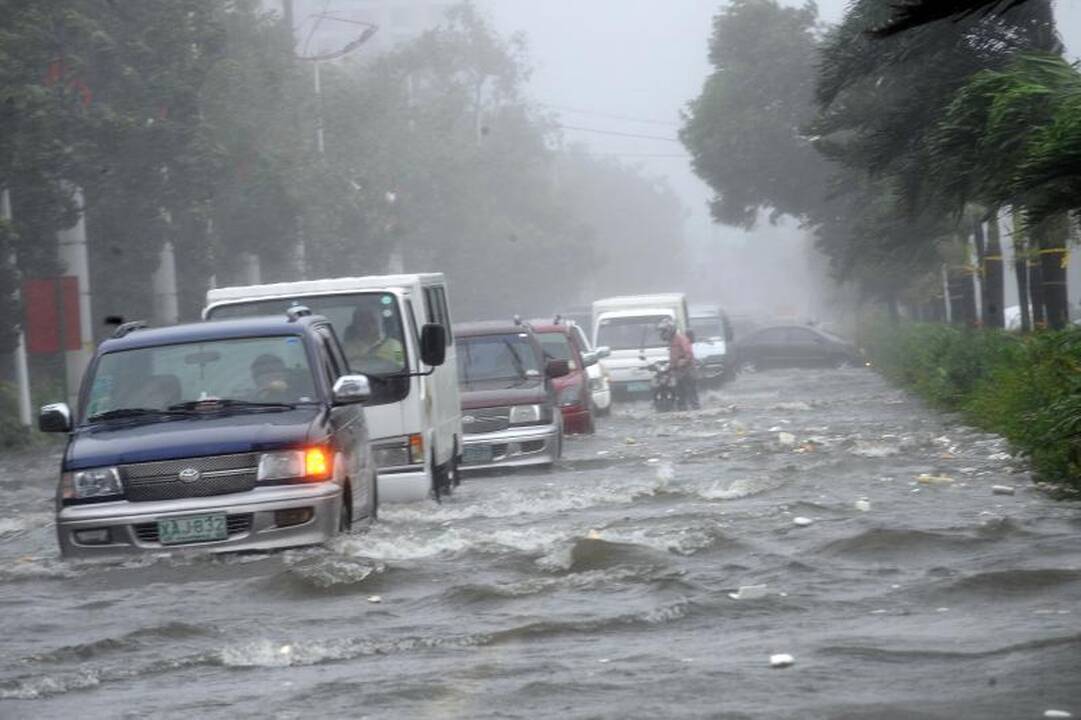 Filipinuose siaučiantis taifūnas „Nesat“ nusinešė 7 gyvybes