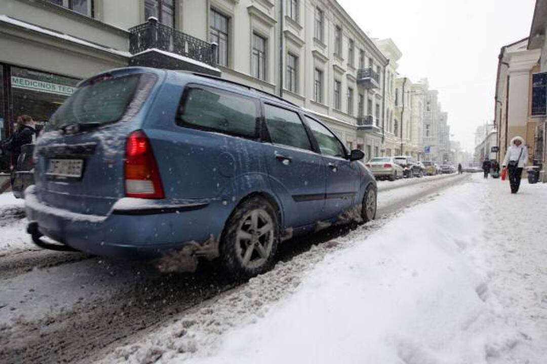 Sniego stichija siaučia, Vilniaus gatvės nevalomos (papildyta)