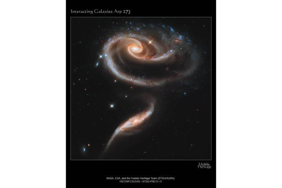 Kvapą gniaužiantys teleskopo „Hubble“ visatos vaizdai