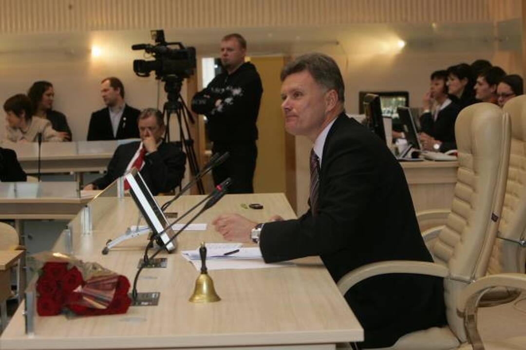 Nauji mero R.Mikaičio pavaduotojai: P.Mačiulis, S.Buškevičius, K.Kriščiūnas (papildyta)