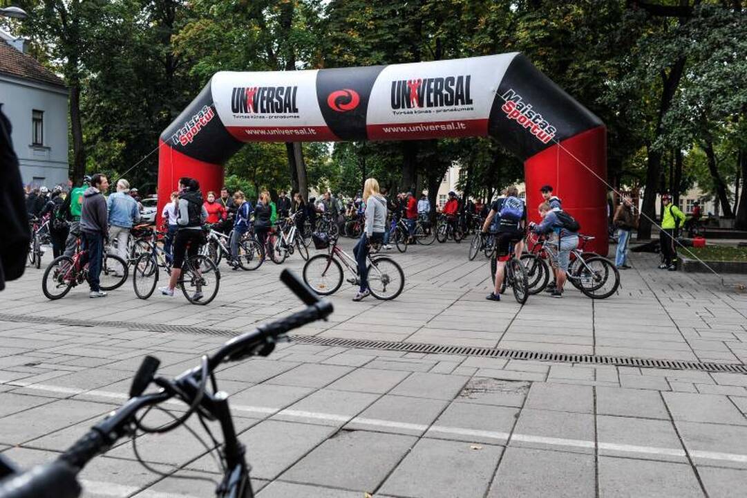 Šeštadienį Kaune – tradicinis dviratininkų paradas