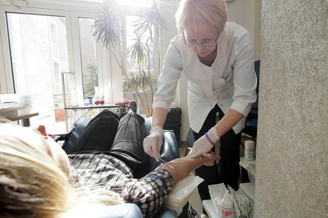 Pavasaris praretino kraujo donorų gretas