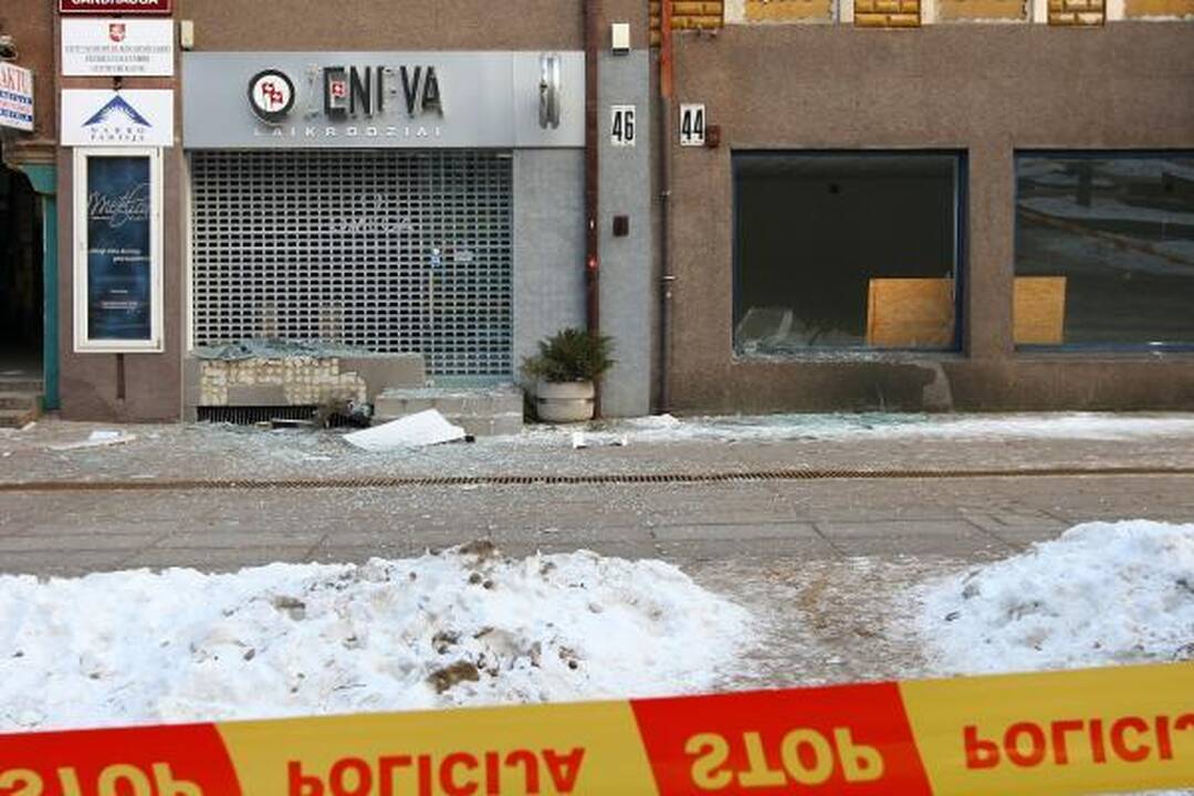 Prie Laisvės alėjos parduotuvės - sprogimas (papildyta)