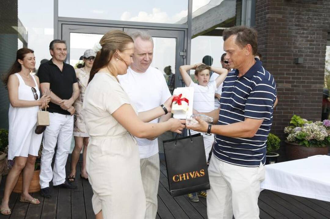 „DMN“ taurės golfo turnyre pergales šventė V.Rickus ir I.Česnakienė