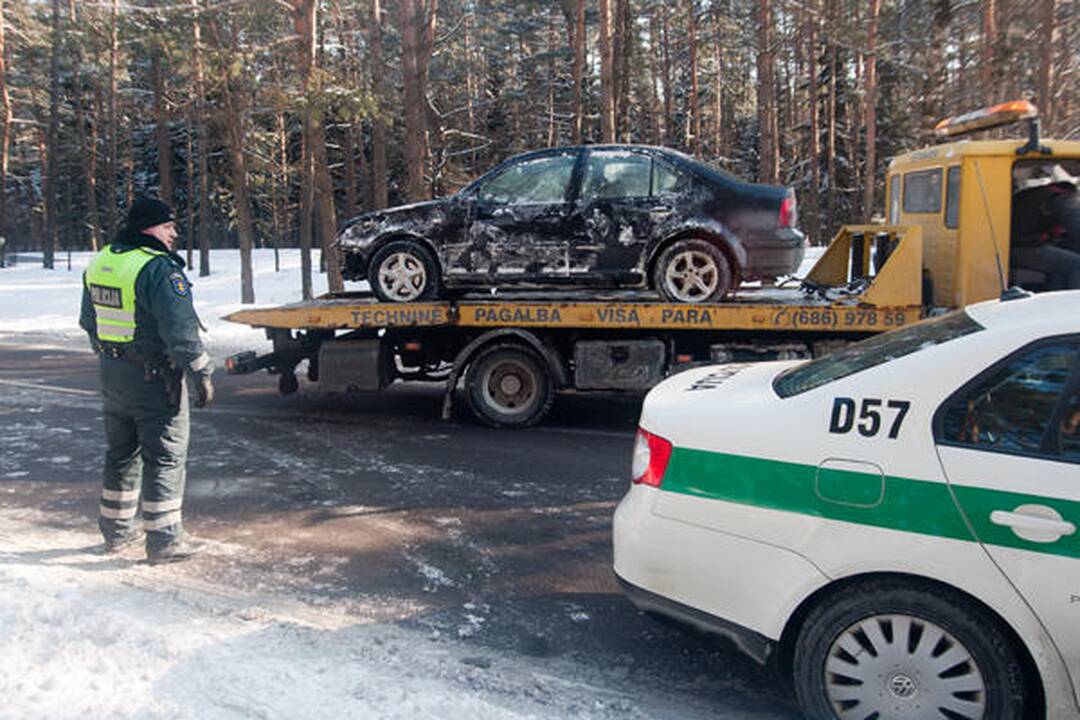Avariją sukėlęs vairuotojas nuvažiavo nė nestabtelėjęs