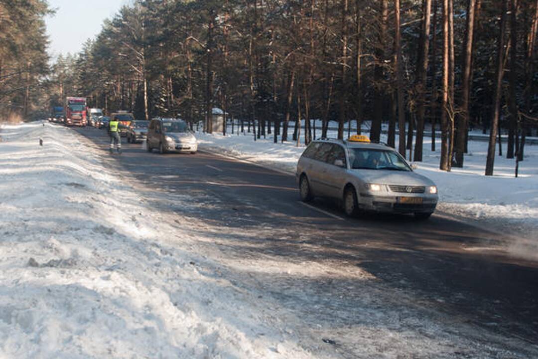 Avariją sukėlęs vairuotojas nuvažiavo nė nestabtelėjęs