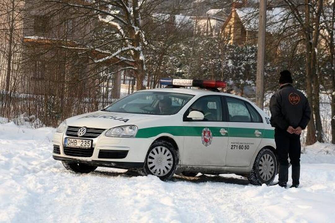 Dėl nevalytų kelių - dujų avarija Naujojoje Vilnioje