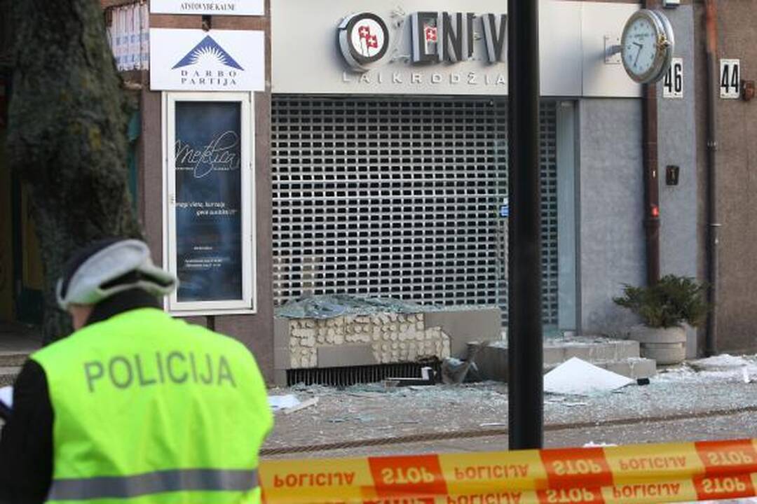 Prie Laisvės alėjos parduotuvės - sprogimas (papildyta)
