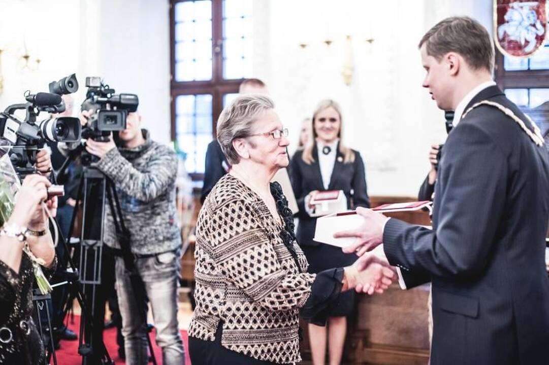 Rotušėje išdalyti Gerumo kristalai (apdovanotųjų sąrašas)