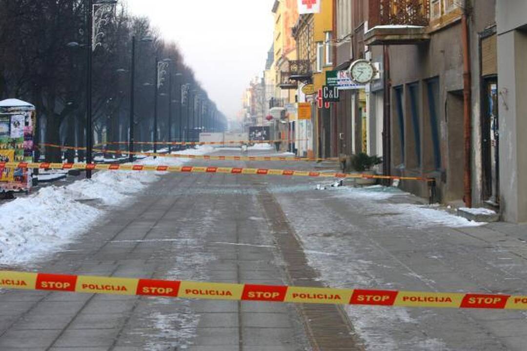 Prie Laisvės alėjos parduotuvės - sprogimas (papildyta)