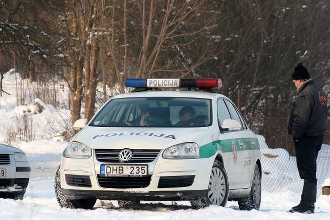 Dėl nevalytų kelių - dujų avarija Naujojoje Vilnioje