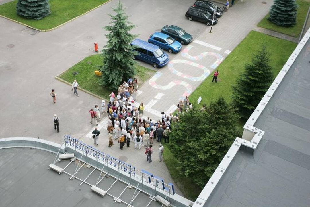 Protestuotojai reikalavo, kad LRT vadovai pasitrauktų iš postų