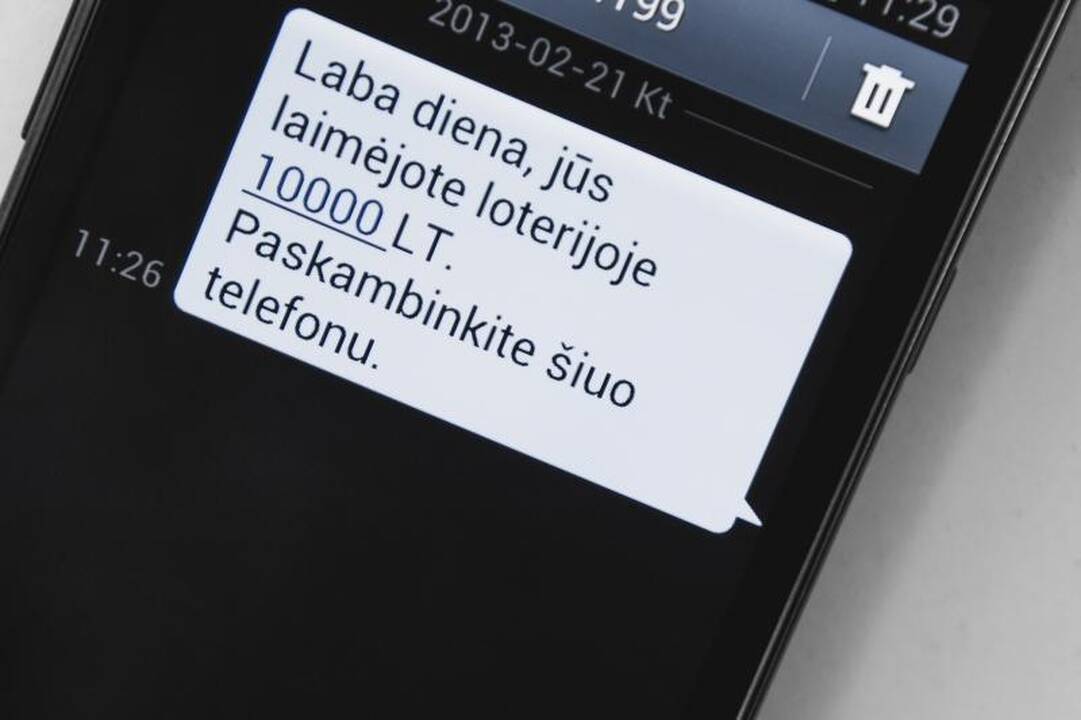 Kas ketvirtą lietuvį yra bandę apgauti telefoniniai sukčiai