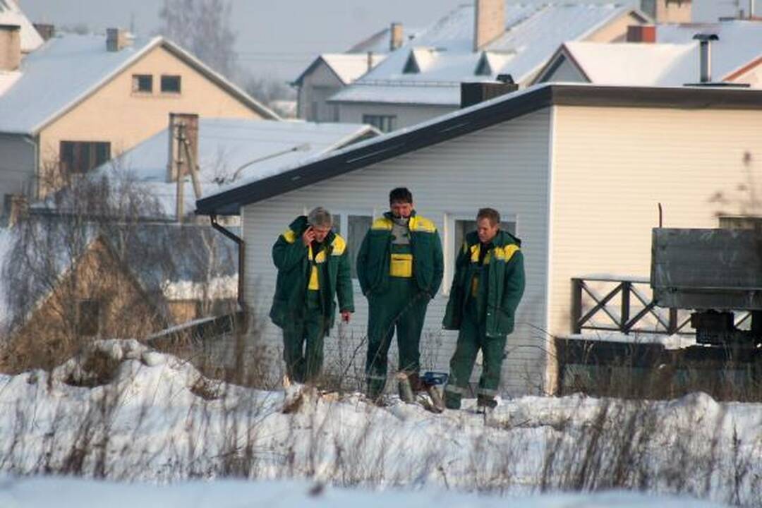 Dėl nevalytų kelių - dujų avarija Naujojoje Vilnioje