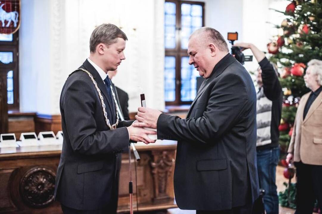Rotušėje išdalyti Gerumo kristalai (apdovanotųjų sąrašas)