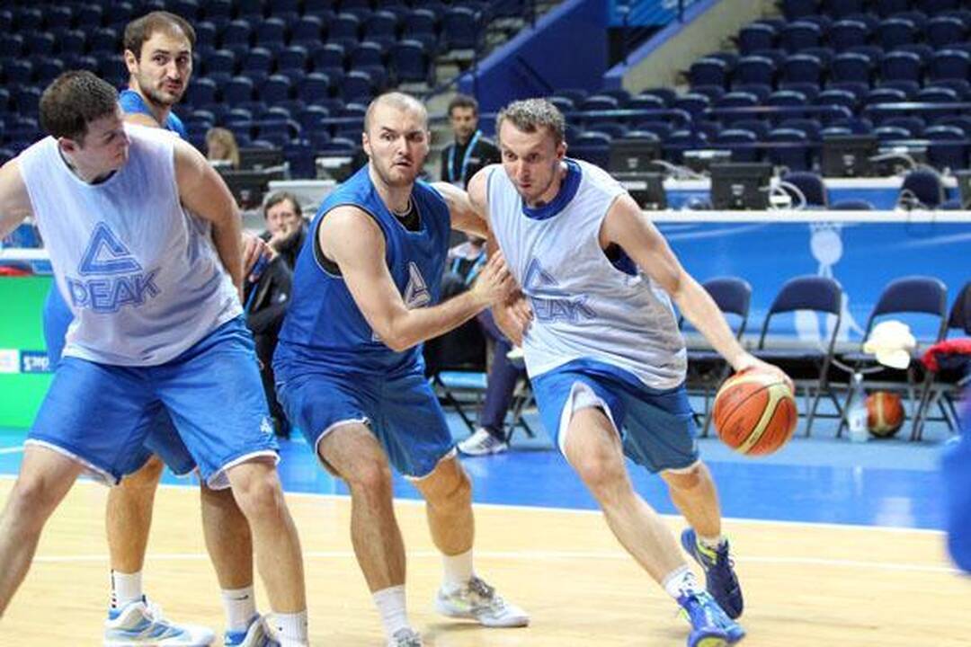 D.Bodiroga džiaugiasi Vilniuje sutiktais draugais