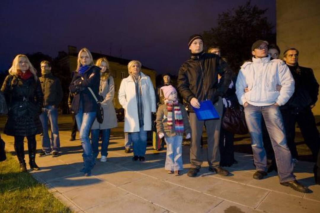 D.Kedį palaikantys vilniečiai prokurorams tarė "gėda"