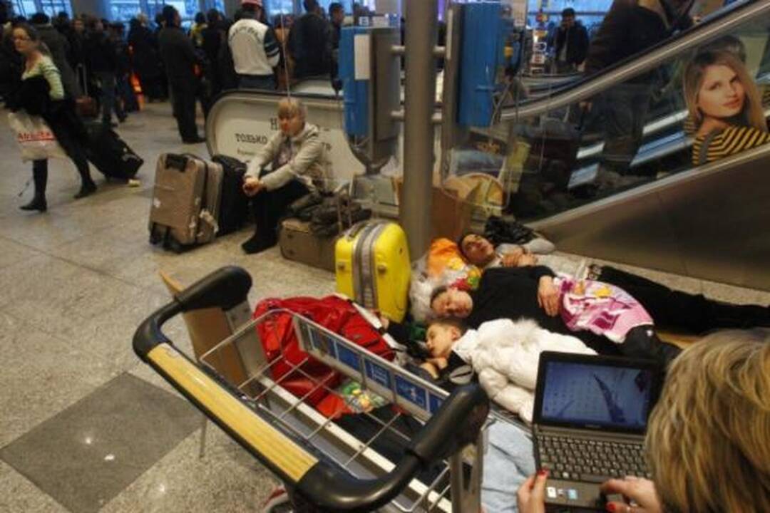 Ledinis lietus atskleidė infrastruktūros krizę Rusijoje