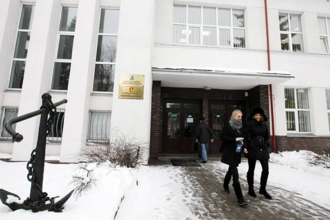 Valentino dieną būsimieji jūrininkai įprasmino savaip