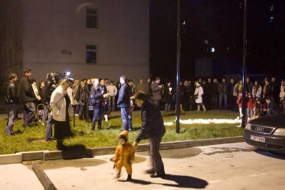 D.Kedį palaikantys vilniečiai prokurorams tarė "gėda"