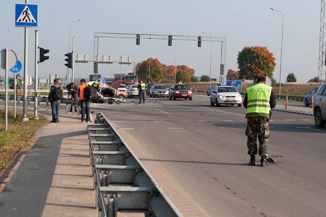 Per avariją šalia Vilniaus žuvo motociklininkas (papildyta)