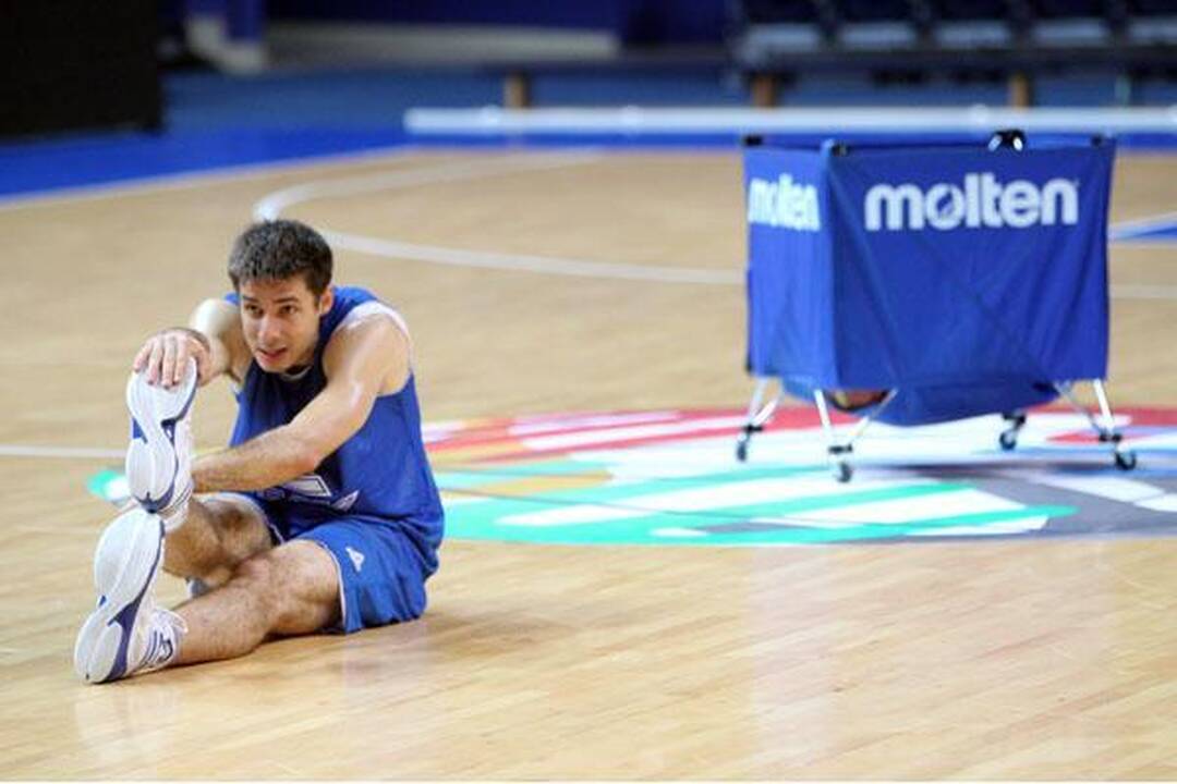 D.Bodiroga džiaugiasi Vilniuje sutiktais draugais