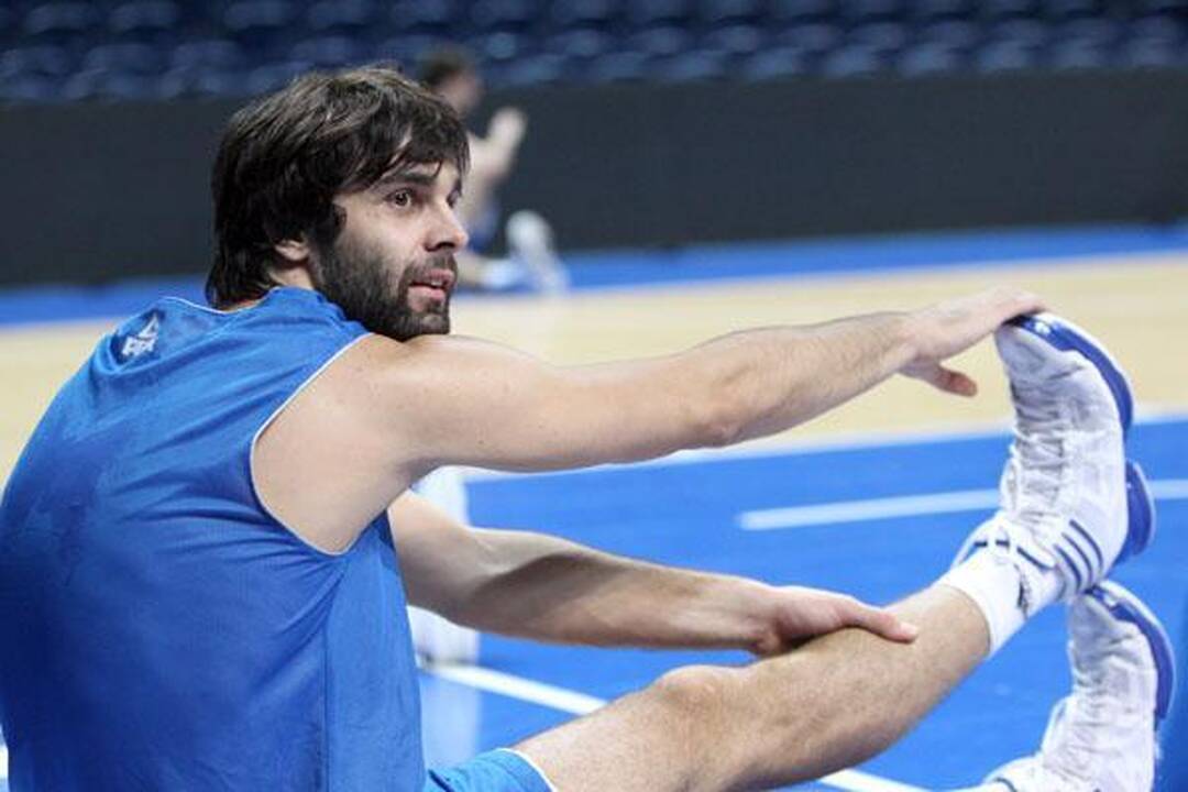 D.Bodiroga džiaugiasi Vilniuje sutiktais draugais