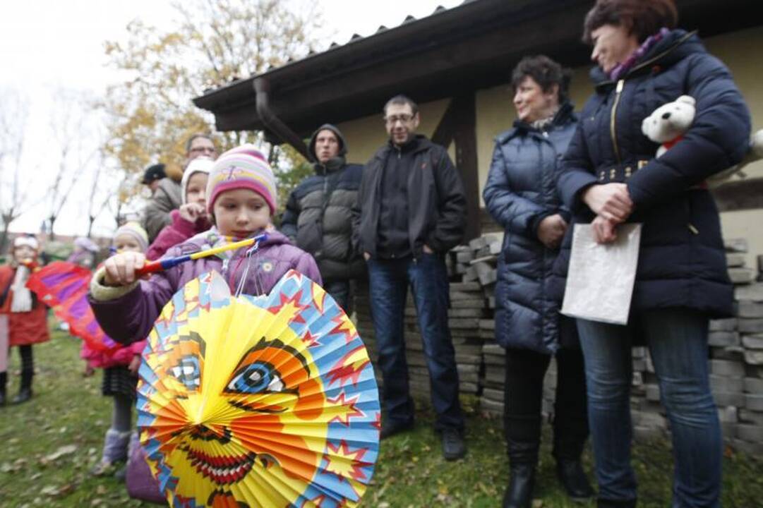 Šv. Martyno dieną - šimtų mažųjų klaipėdiečių eisena su žibintais