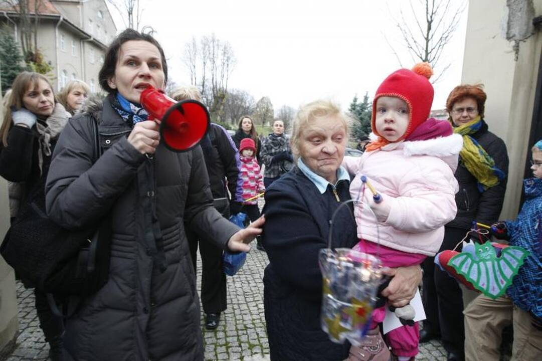 Šv. Martyno dieną - šimtų mažųjų klaipėdiečių eisena su žibintais