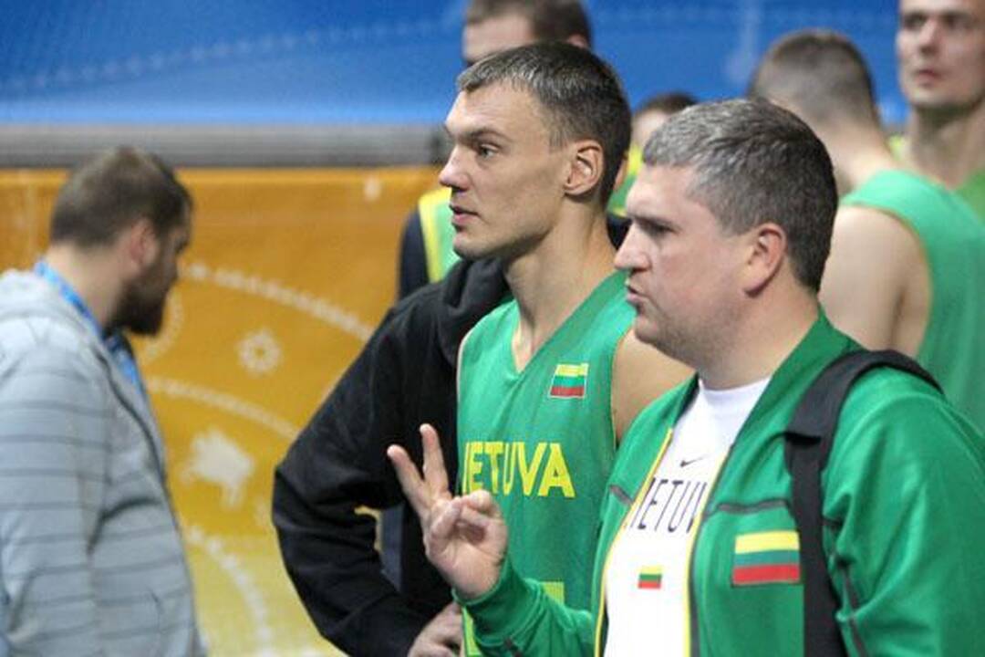 D.Bodiroga džiaugiasi Vilniuje sutiktais draugais